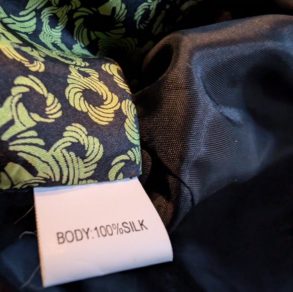 Kay Unger Silk Black Jacket and Skirt - Picture 5 of 8